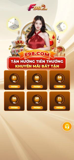 Trang chủ ứng dụng F98 trên điện thoại